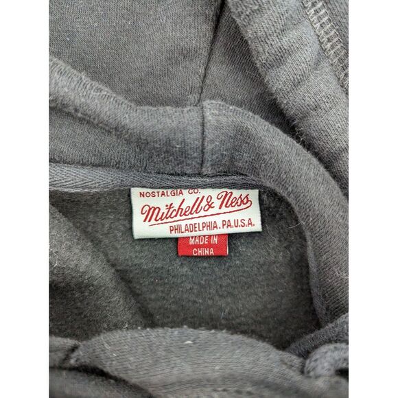 Mitchell & Ness Pacsun Dennis Rodman Black Graphic Hoodie Sweatshirt, Medium - Picture 7 of 8